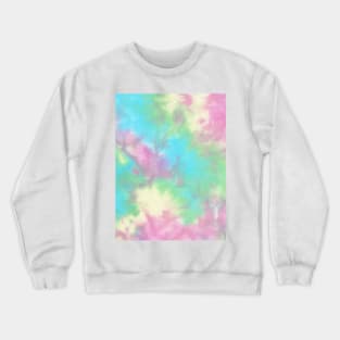 Summr Tie Dye Rainbow Candy Crewneck Sweatshirt